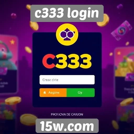 como criar conta no c333 login
